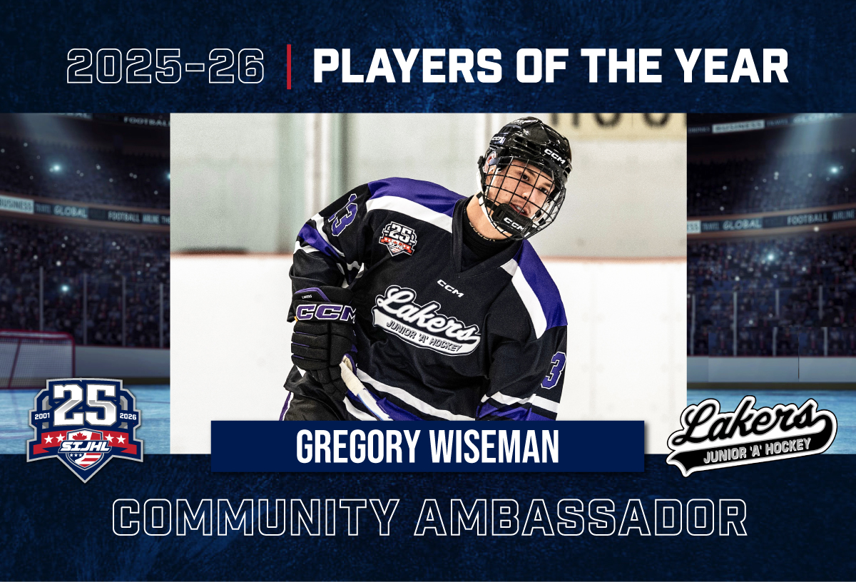 25/26 SIJHL Community Ambassador – Gregory Wiseman
