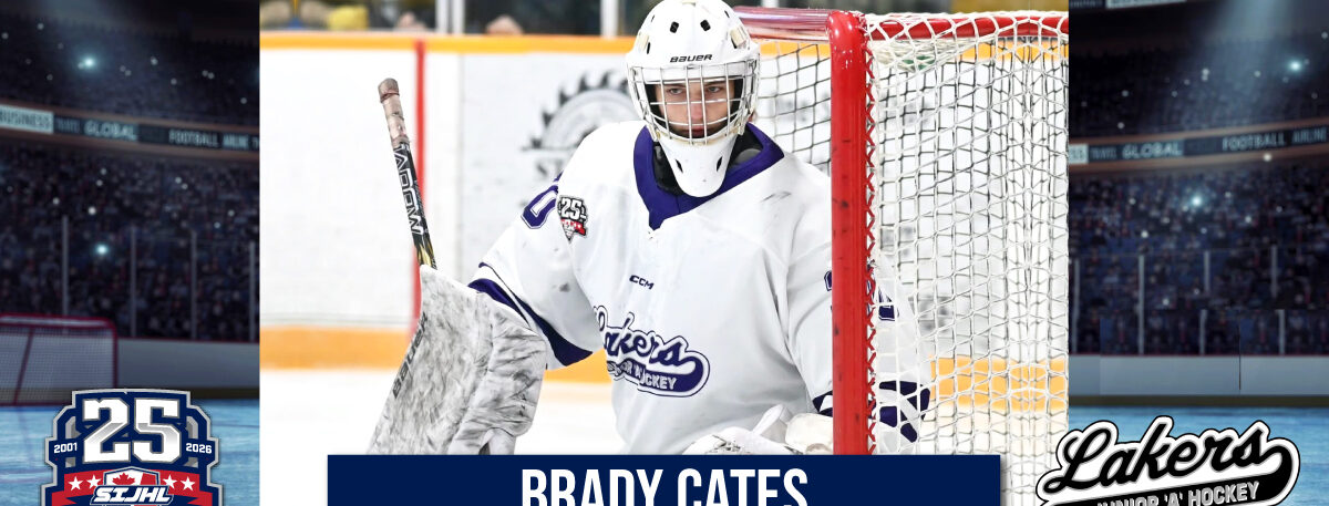 25/26 SIJHL Goalie of the Year – Brady Cates